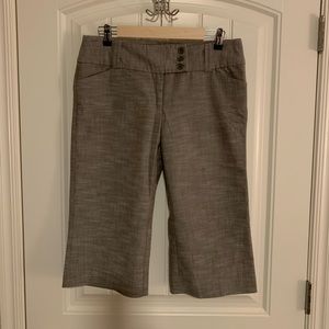 TRACY EVANS LIMITED Capri Slacks 3 Button/Zip Closure Juniors Size 11